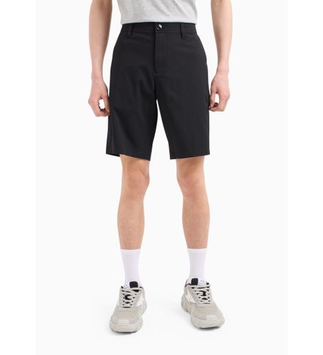 Til mænd. 8NZS49ZNYZZ1200 , ensfarvede shorts (40), Casual, Polyester - Armani Exchange - Modalova