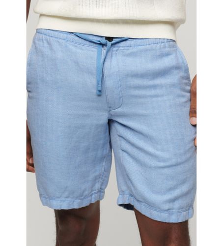 Til mænd. M7110423A shorts i hør (M), Casual, Linned - Superdry - Modalova
