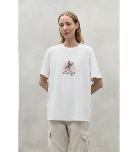 Til kvinder. MCUGATSBARBA0803S24-000 Barbara T-shirt (S), Casual, Korte ærmer, Økologisk bomuld, Bæredygtig, Genbrugsbomuld - ECOALF - Modalova