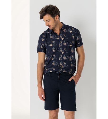 Til mænd. 610057060 Bermuda 138536 navy (29), Casual, Bomuld, Blå - Victorio & Lucchino, V&L - Modalova