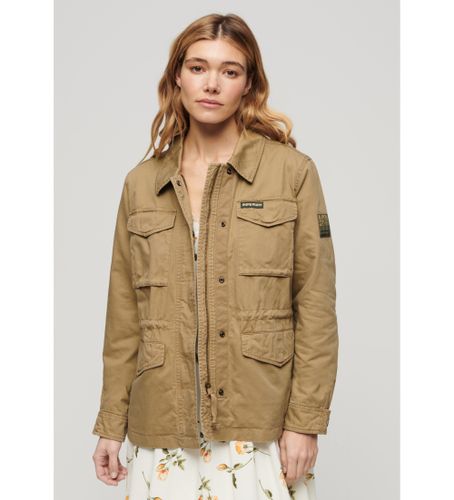 Til kvinder. W5011671A Militærjakke M65 (S), Casual, Bomuld, Lange ærmer - Superdry - Modalova