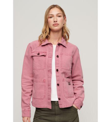 Til kvinder. W5011675A Jakke med fire lommer Chore (S), Casual, Bomuld - Superdry - Modalova
