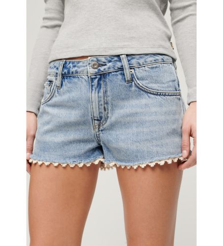Til kvinder. W7110399A Denim shorts varm (24), Casual, Bomuld - Superdry - Modalova