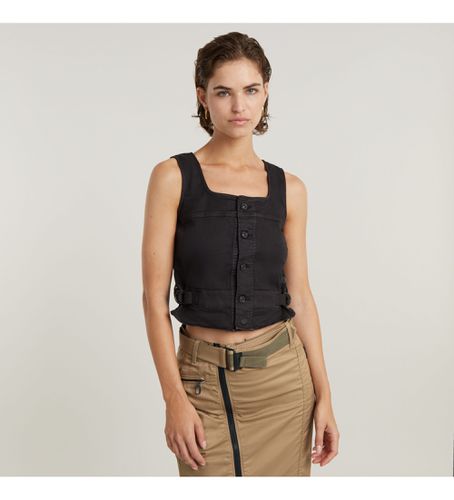 Til kvinder. D24377-C106-B564 Top Corset (XS), Casual, Bomuld, Uden ærmer/stropper - G-Star - Modalova