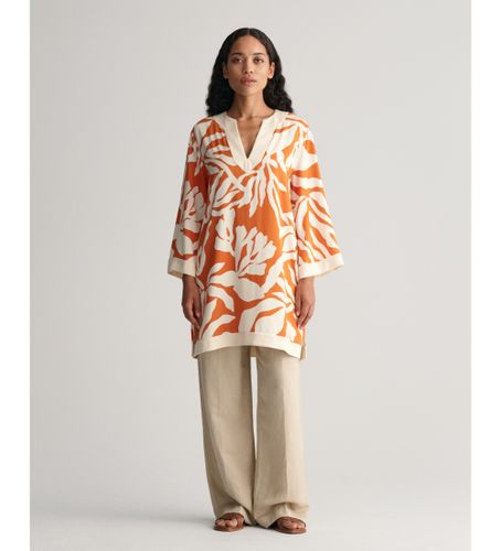 Til kvinder. 4503315 Kaftan med palmeprint (34), Casual, Viscose, Lange ærmer - Gant - Modalova