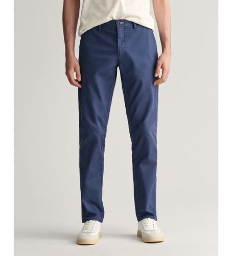 Til mænd. 1505220 Navy Slim Fit Chino-bukser (29/32), Casual, Bomuld - Gant - Modalova