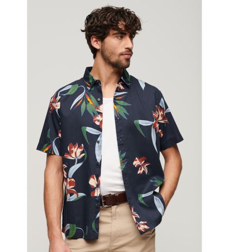 Til mænd. M4010620A Kortærmet hawaiiskjorte (S), Casual, Modal, Korte ærmer - Superdry - Modalova