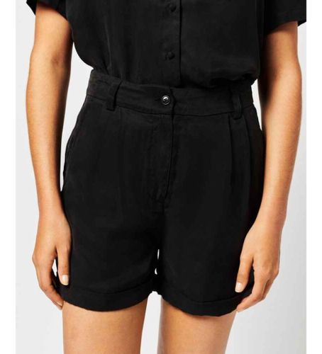 Til kvinder. W7110268A Sorte cupro-shorts (XS), Casual, Viscose - Superdry - Modalova