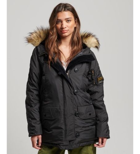 Til kvinder. W5011574A Militærparka med hætte MA1 (XS), Casual, Genanvendt polister, Bæredygtig - Superdry - Modalova