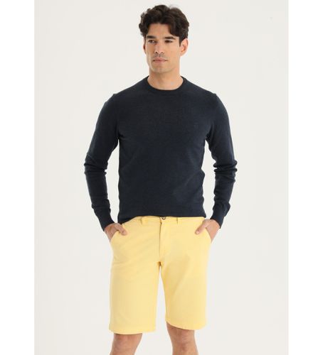 Til mænd. 810035048 Chino Slim Bermuda Shorts - Mellemhøj talje Casual Style (31), Bomuld, Klassisk - Bendorff - Modalova