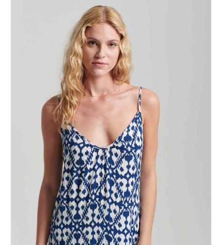 Til kvinder. W8011294A Lang stropløs kjole (XS), Casual, Viscose, Uden ærmer/stropper - Superdry - Modalova