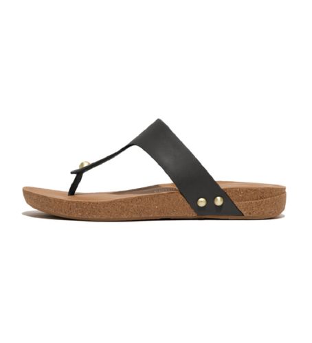 Til kvinder. HE9-001 iQushion-sandaler i læder, (36), Økologisk læder, 1-3 cm, Casual - Fitflop - Modalova