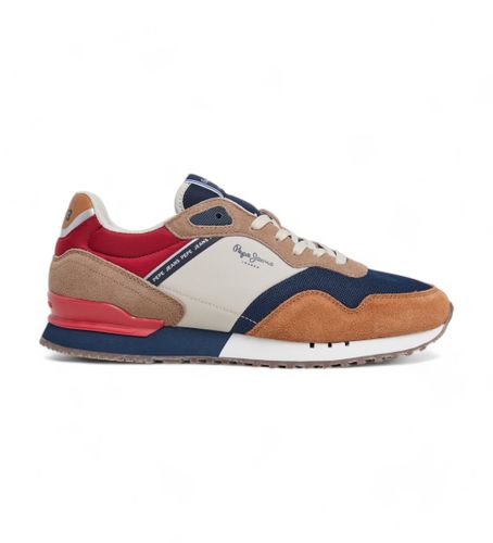 Til mænd. PMS40021 London Grade -sneakers , navy (46), Fast, Blonder, Casual - Pepe Jeans - Modalova