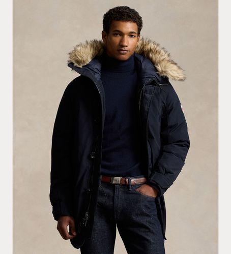 Til mænd. 710940235002 Parka Annex navy (S), Casual, Lange ærmer, Genanvendt polister, Bæredygtig, Blå - Polo Ralph Lauren - Modalova