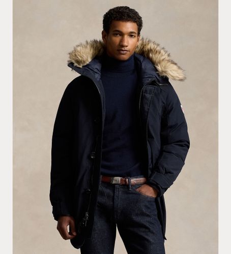 Til mænd. 710940235002 Parka Annex navy (L), Casual, Lange ærmer, Genanvendt polister, Bæredygtig - Polo Ralph Lauren - Modalova