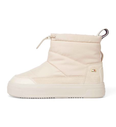 Til kvinder. FW0FW08334 Ankelstøvler Nylon Mini (38), Fast, 1-3 cm, Ingen, Casual - Tommy Hilfiger - Modalova