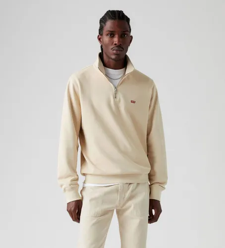 Til mænd. A8606-0002 Original 1/4 Zip sweatshirt i (S), Casual, Bomuld, Lange ærmer - Levi's - Modalova