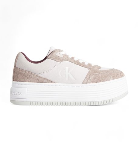 Til kvinder. YW0YW01575 Low Top lædersko , (36), 3-5 cm, Blonder, Casual - Calvin Klein Jeans - Modalova