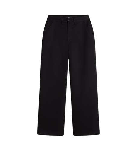 Til kvinder. VN000HGKBLK1 Palmer Wide Leg Chino Pants (32), Casual, Bomuld - Vans - Modalova