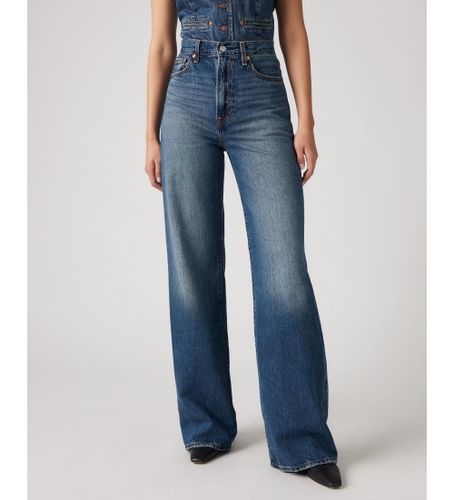 Til kvinder. A6081-0012 Ribcage jeans med brede ben (23/32), Casual, Bomuld, Denim - Levi's - Modalova