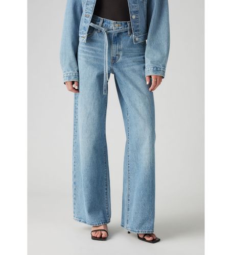 Til kvinder. A8701-0004 Jeans XL Lige (23/29), Casual, Bomuld, Denim - Levi's - Modalova
