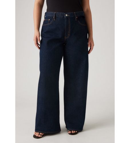 Til kvinder. A8701-0007 Jeans XL Straight navy (23/29), Casual, Bomuld, Denim - Levi's - Modalova