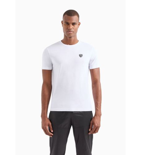 Til mænd. 8NPT16_PJRGZ T-shirt i standardsnit, (L), Casual, Viscose, Korte ærmer - EA7 - Modalova