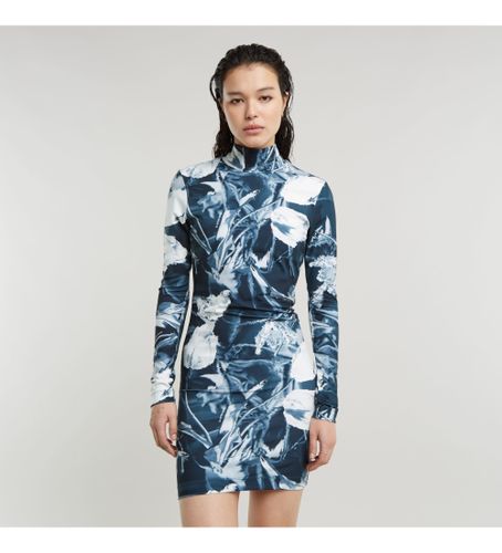 Til kvinder. D25037-D774-G896 Trykt smal kjole (XS), Casual, Polyester, Lange ærmer - G-Star - Modalova