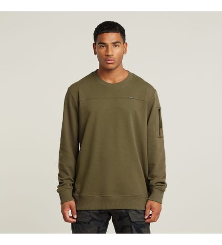 Til mænd. D23514-D278-B230 T-shirt Tweeter Sleeve Pocket (L), Casual, Økologisk bomuld, Bæredygtig - G-Star - Modalova