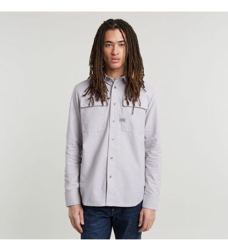 Til mænd. D23583-C895-C760 CPO Regular skjorte (XS), Casual, Bomuld, Lange ærmer - G-Star - Modalova