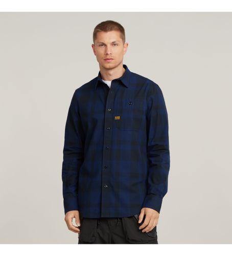 Til mænd. D23553-D412-G784 Skjorte Bristum 2.0 Slim navy (S), Casual, Bomuld, Lange ærmer - G-Star - Modalova
