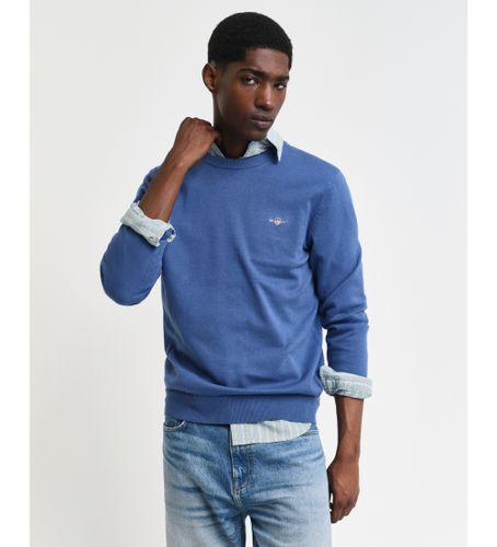 Til mænd. 8030561 Klassisk bomuldstrøje med rund hals (L), Casual - Gant - Modalova