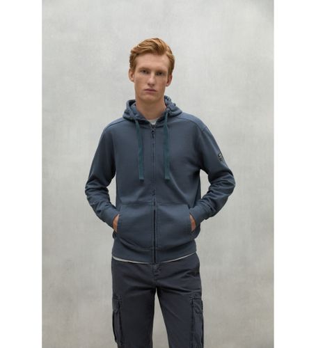 Til mænd. MCMGASTNEREA0818W24-162 Sweatshirt Nerea navy (S), Casual, Lange ærmer, Økologisk bomuld, Bæredygtig, , Genbrugsbomuld - ECOALF - Modalova