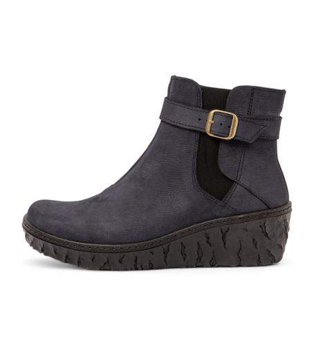 Til kvinder. 251331CZ0005_0B0 Ankelstøvler i N5133 navy (36), 5-8 cm, Lynlås, Casual, Blå - El Naturalista - Modalova