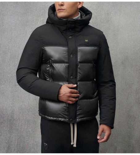 Til mænd. 24WBLUC03096 Brook Neopren Down Jacket (L), Casual, Nylon, Lange ærmer - Blauer - Modalova