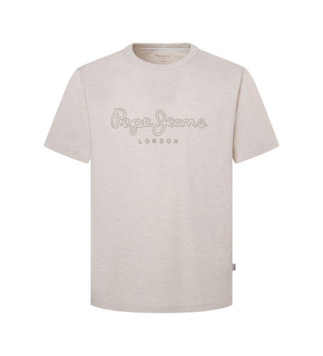 Til mænd. PM509648 New Nouvel T-shirt off-white (XS), , Casual, Bomuld, Polyester, Korte ærmer - Pepe Jeans - Modalova