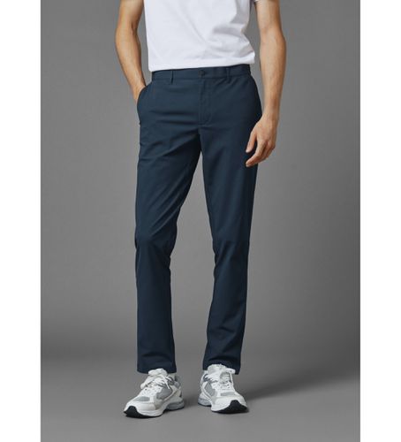 Til mænd. RM210001 Commuter fit slim fit-bukser navy (S/32), Casual, Polyester, Blå - Red Bull Racing x Pepe Jeans - Modalova