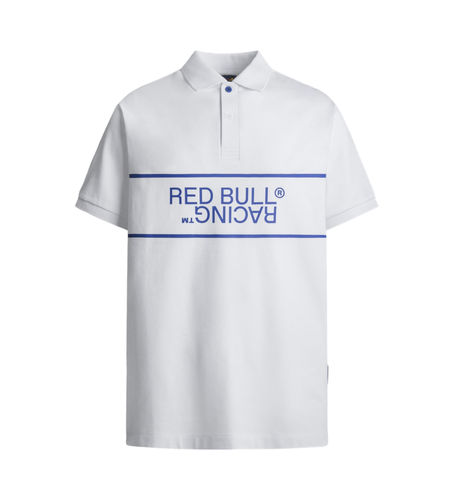 Til mænd. RM540004 poloshirt med logotryk (S), Casual, Bomuld, Korte ærmer - Red Bull Racing x Pepe Jeans - Modalova