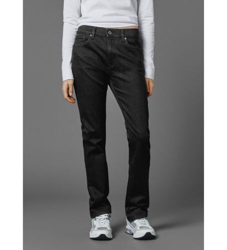 Til kvinder. RL200001R90 Sorte mid-rise slim fit jeans (24/28), Casual, Bomuld, Denim - Red Bull Racing x Pepe Jeans - Modalova