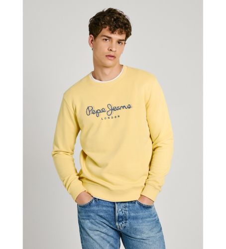 Til mænd. PM582702 Sweatshirt Saul Crew (M), Casual, Økologisk bomuld, Bæredygtig - Pepe Jeans - Modalova