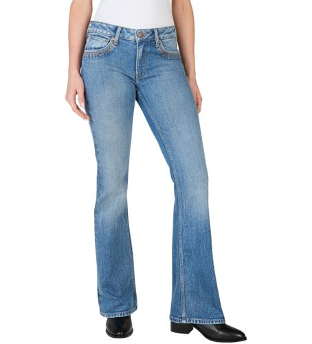 Til kvinder. PL204841 flare-jeans (28/32), Casual, Bomuld, Denim, Bæredygtig - Pepe Jeans - Modalova