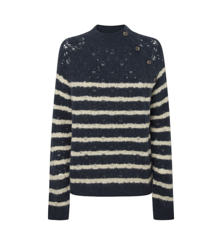 Til kvinder. PL702234 Hela trøje (XS), Casual, Polyester - Pepe Jeans - Modalova
