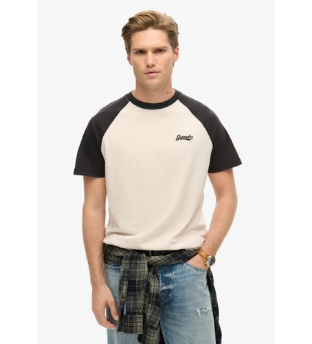 Til mænd. M1012039A Essential Logo Baseball T-shirt (XXL), Casual, Bomuld, Korte ærmer - Superdry - Modalova