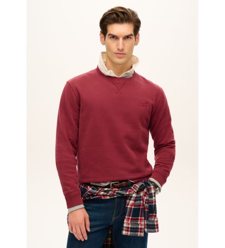 Til mænd. M2013751A Essential Logo Crew Sweatshirt (S), Casual, Bomuld, Bæredygtig - Superdry - Modalova
