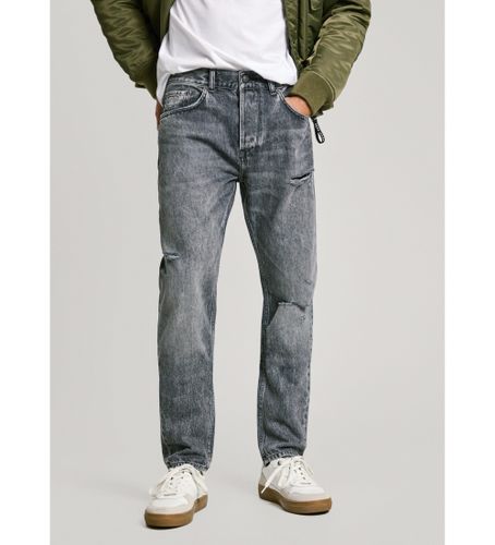 Til mænd. PM207966 Jeans Tapered Torn Carbon grey (31/30), Casual, Grå, Bomuld, Denim, Bæredygtig - Pepe Jeans - Modalova