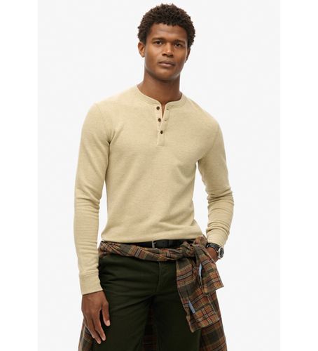 Til mænd. M6010844A Merchant Store T-shirt (XXL), Casual, Bomuld, Lange ærmer - Superdry - Modalova