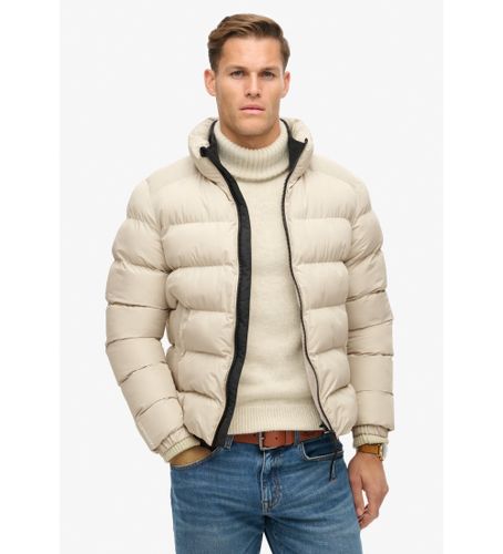Til mænd. M5011912A quiltet sportsjakke (XXL), Casual, Genanvendt polister, Bæredygtig - Superdry - Modalova