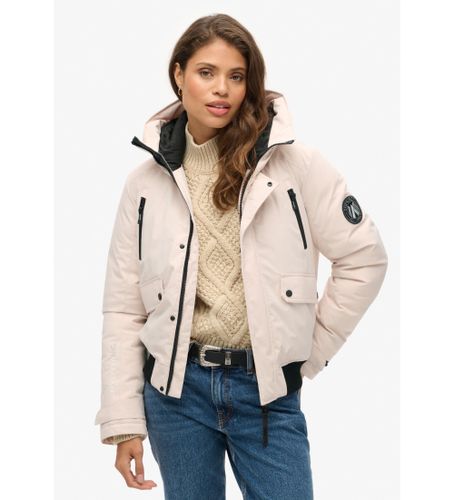 Til kvinder. W5011824A Quiltet bomberjakke City grey (S), Casual, , Genanvendt polister, Bæredygtig - Superdry - Modalova