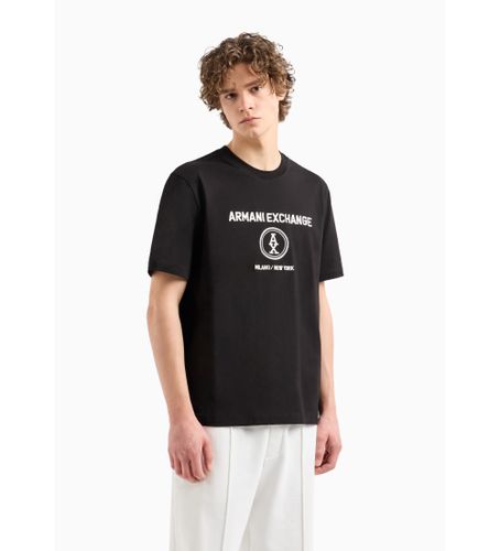 Til mænd. 6DZTLCZJ9JZ1200 Kortærmet T-shirt (L), Casual, Bomuld, Korte ærmer - Armani Exchange - Modalova