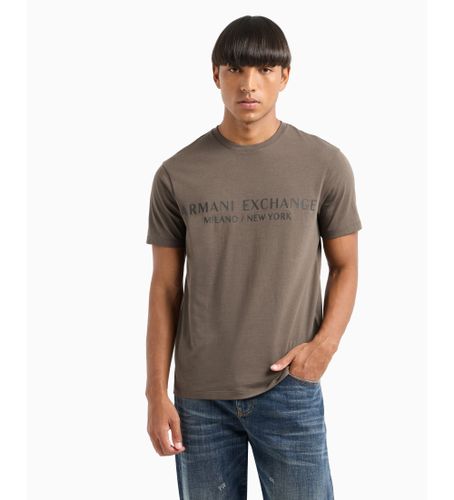 Til mænd. 8NZT72Z8H4Z1897 kortærmet T-shirt (L), Casual, Bomuld, Korte ærmer - Armani Exchange - Modalova